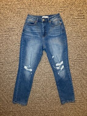 TNR High-Rise Distressed Jeans